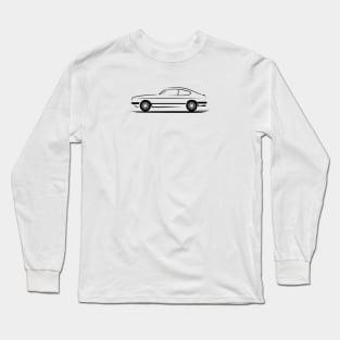 Ford Capri Black Long Sleeve T-Shirt